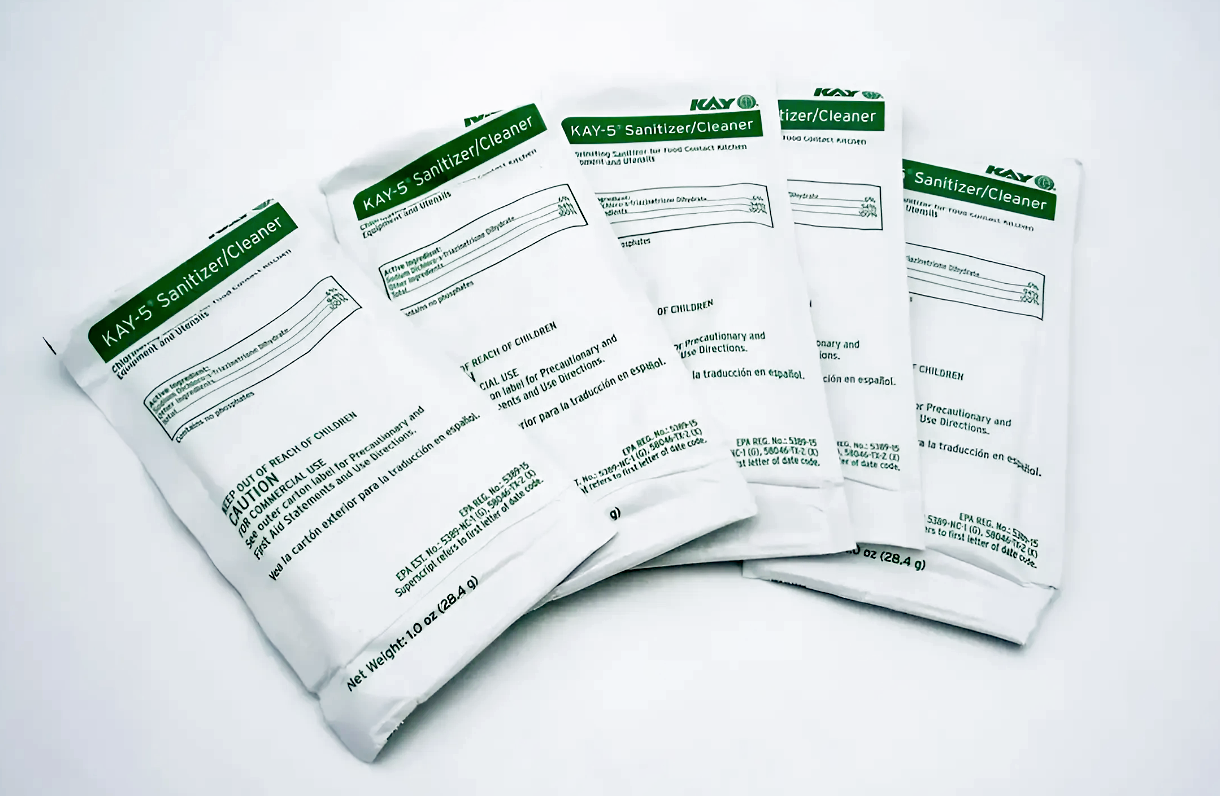 kay-5 sanitizer packets multipack