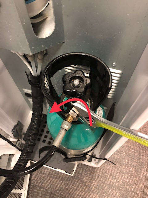 SU2.0 CO2 wrench remove nut tube