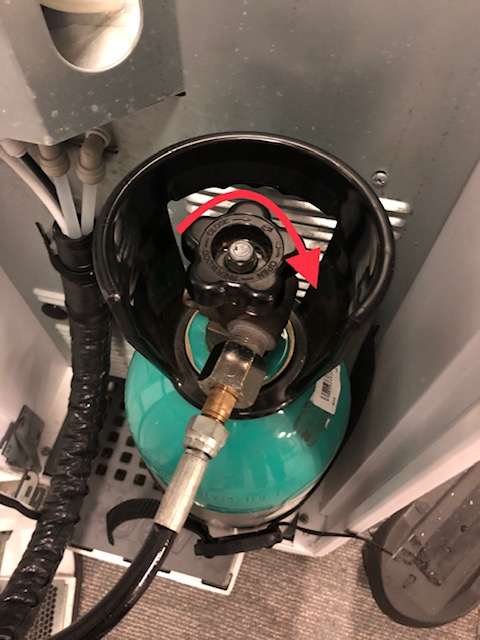 SU2.0 CO2 tank turn to close