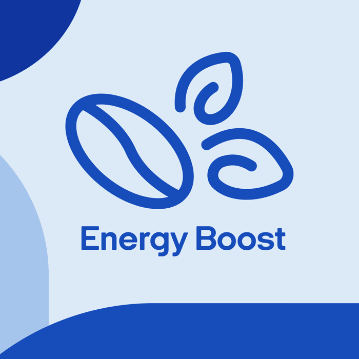 Energy Boost Square Graphic